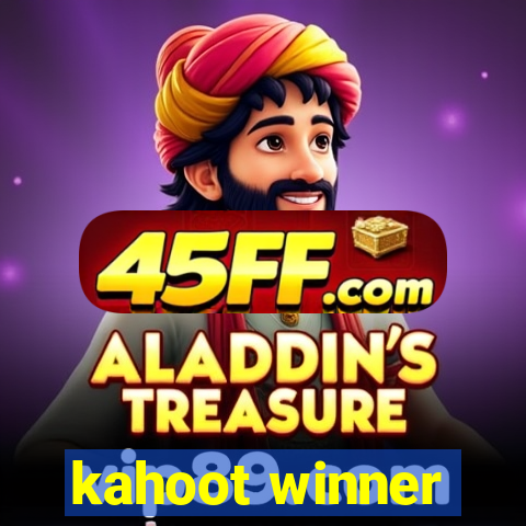 kahoot winner